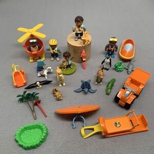 Large Lot Of 26 Go Diego Go Action Figures, Vehicles, Animals & Accessories